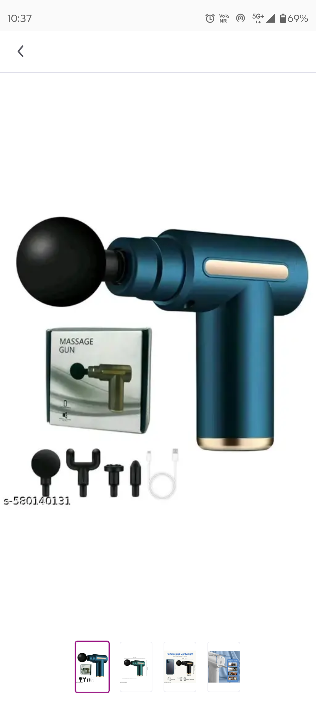 स्वास्थ्य और आनंद के लिए मिनी गन मसाजर