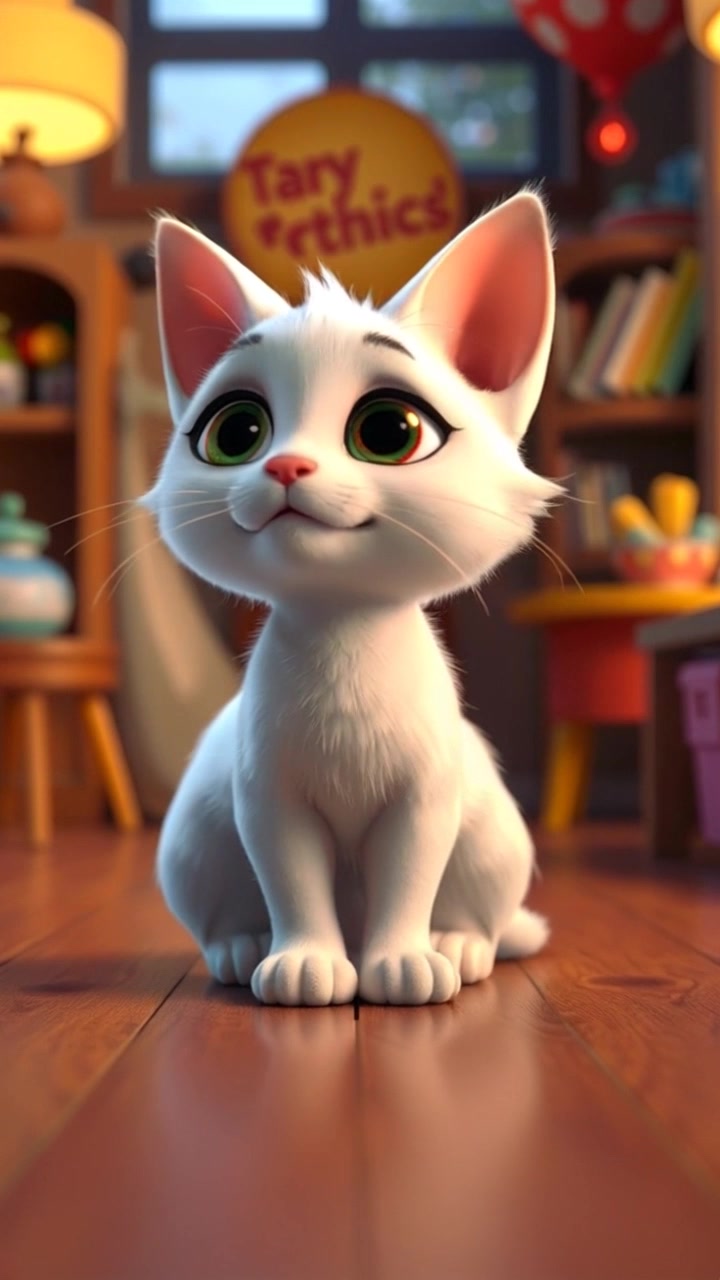 Kucing Kecil Mochi dan Petualangan Bermainnya