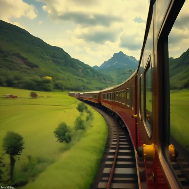 The Colorful Characters of Train Journeys