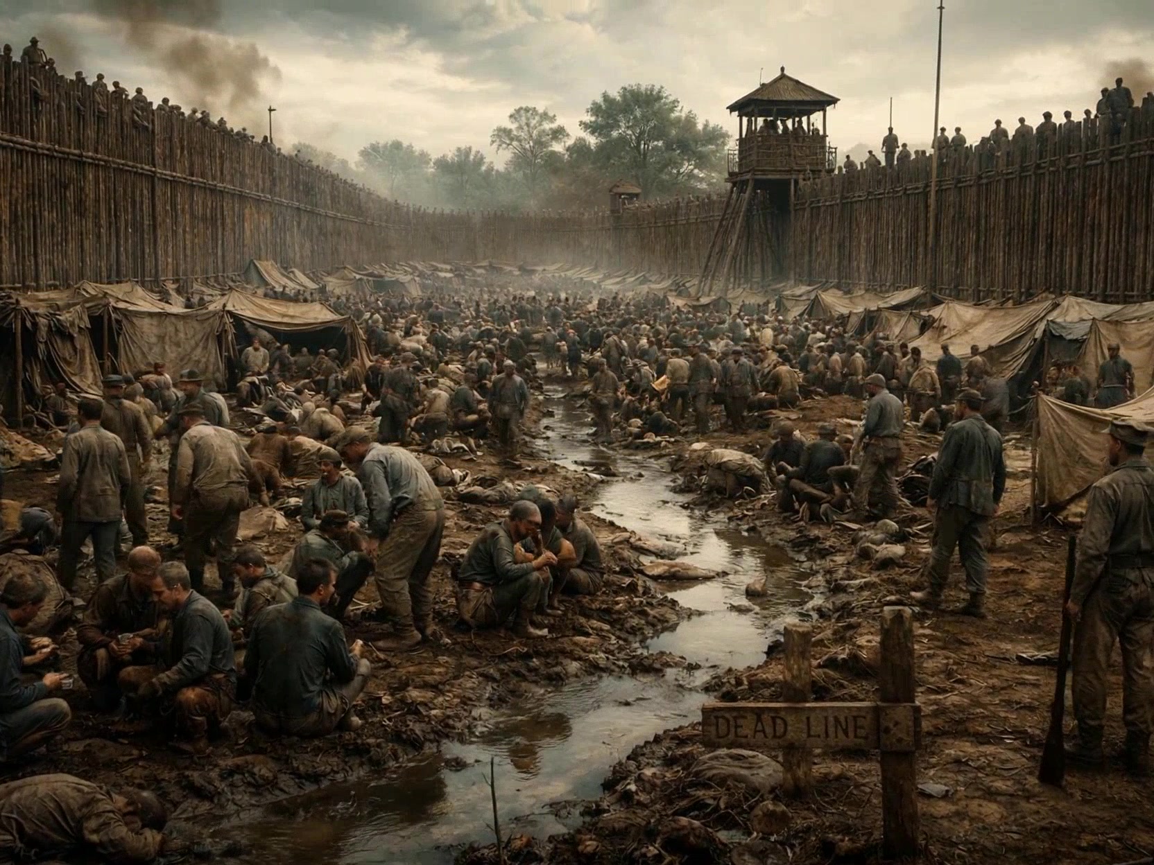 The Harsh Realities of Andersonville: A Confederate POW Camp