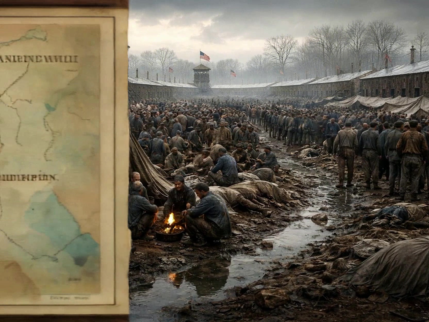 The Overlooked Struggles of Union Prison Camps During the Civil War