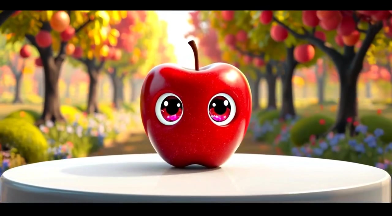 A is for Apple: A Sparkly Adventure!