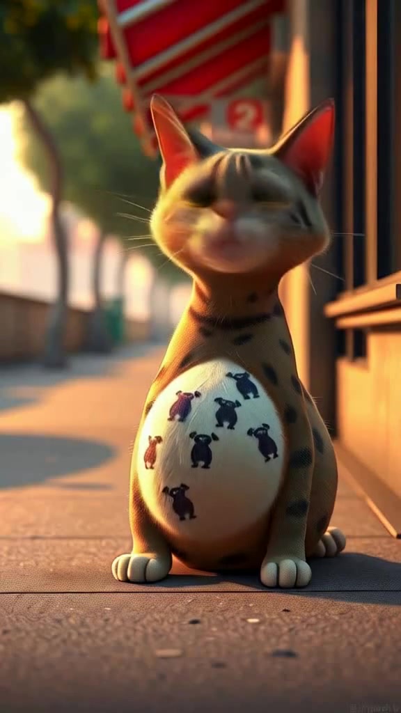A Stray Cat's New Home