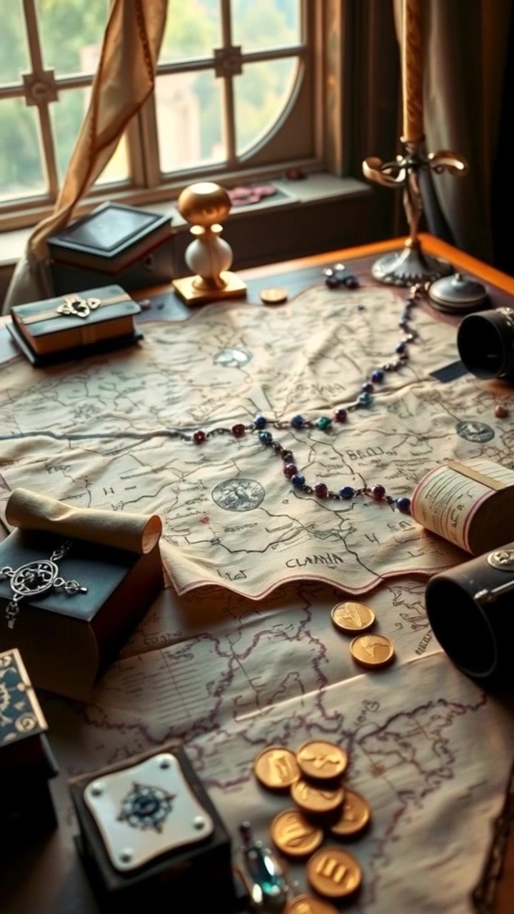 Treasure Hunt Adventure in the Deep Blue Sea