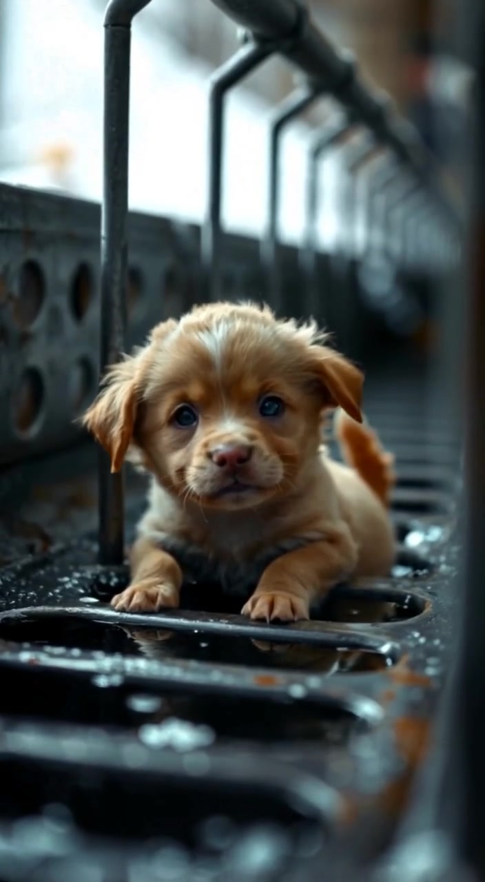 A Boy's Love Saves a Trapped Puppy