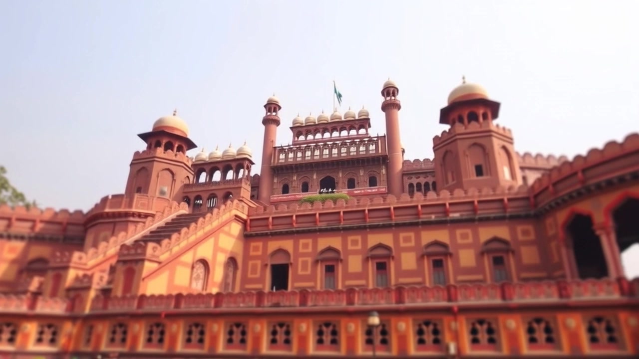Exploring the Majesty of the Red Fort