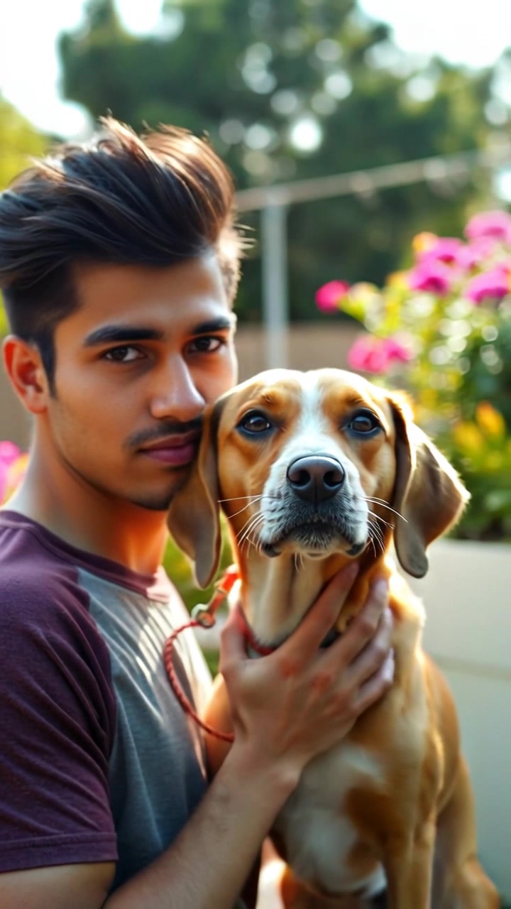 Dog's Adventure: Encounter with a Snake