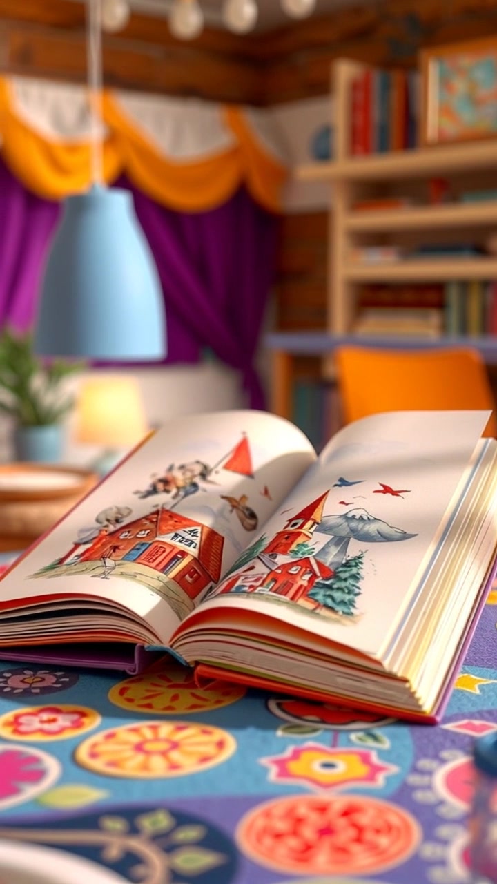 Children's Colorful Circus Adventure: Meet Bella and Friends!