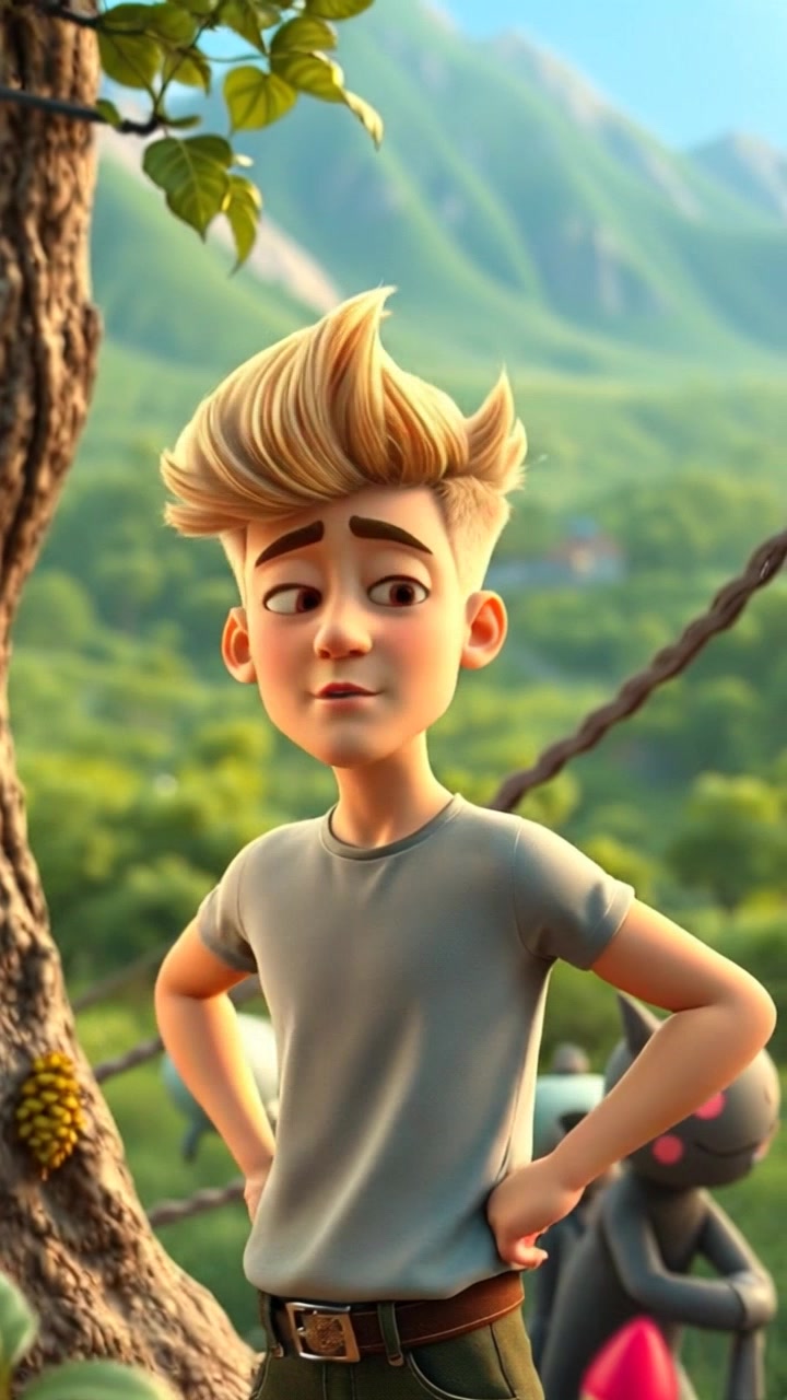 The Glowing Map: A Boy's Adventure in the Magical Forest