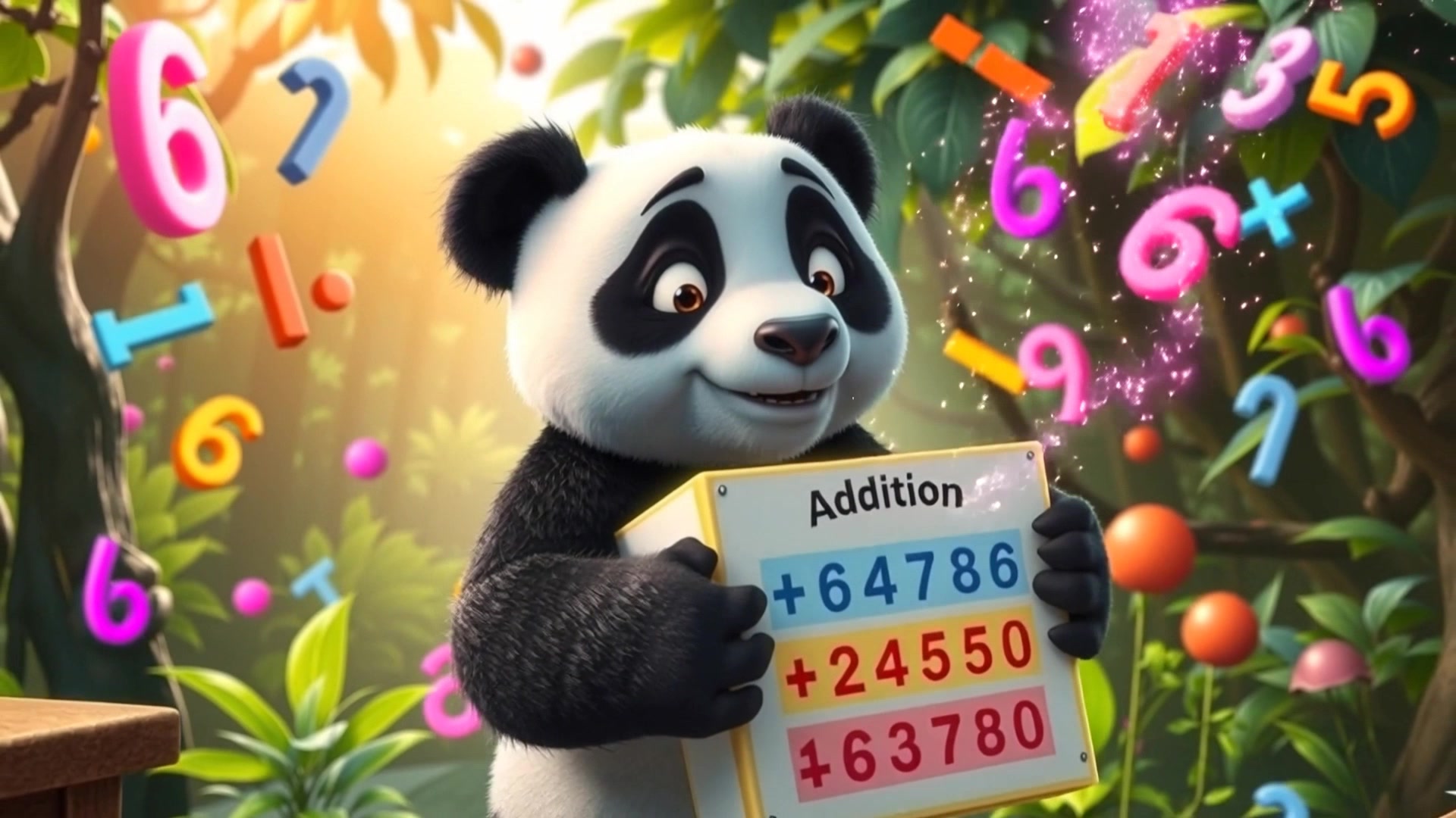 Panda's Fun Addition Adventure!