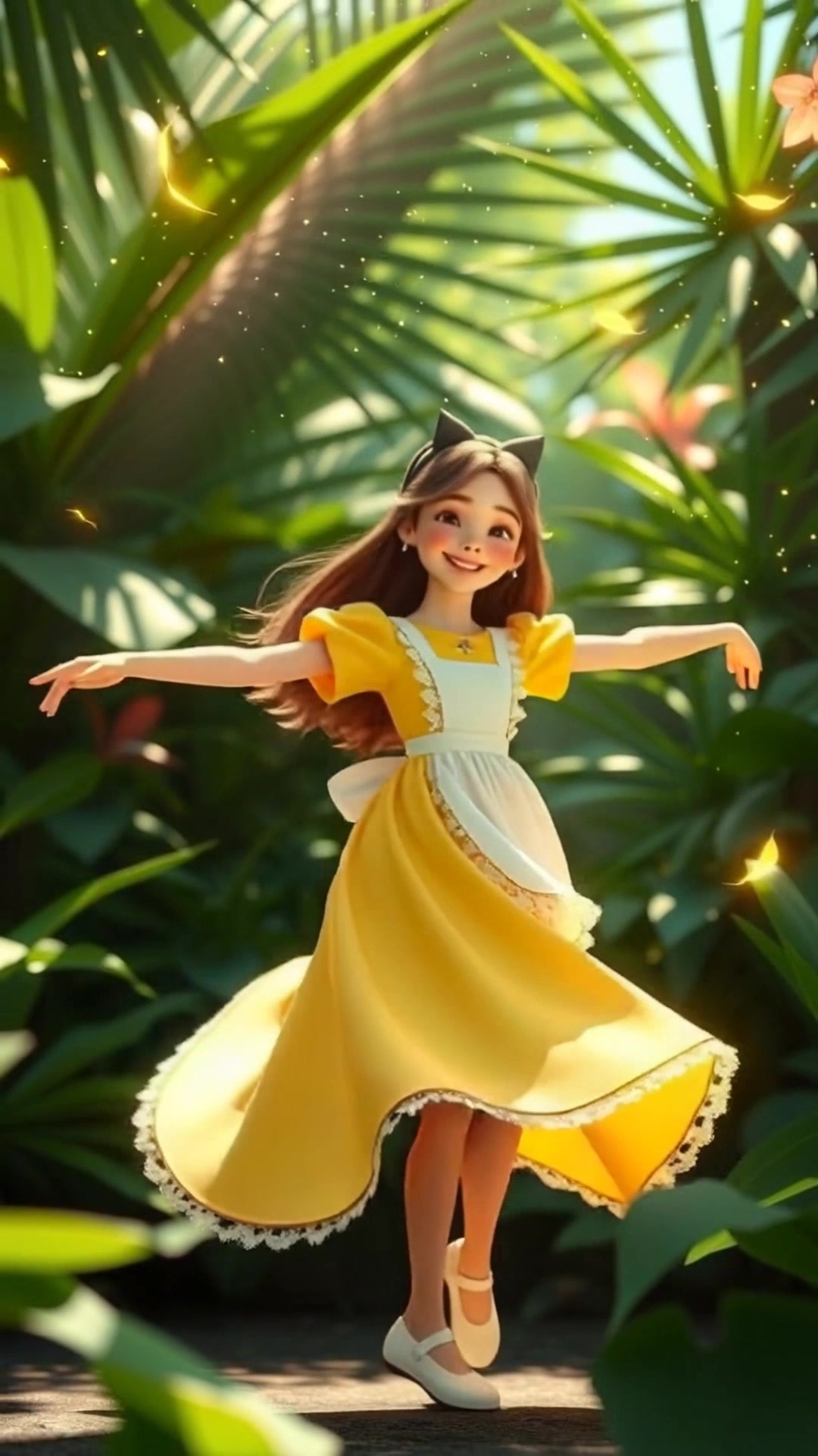 Jungle Dance Party with Tigers and Elephants