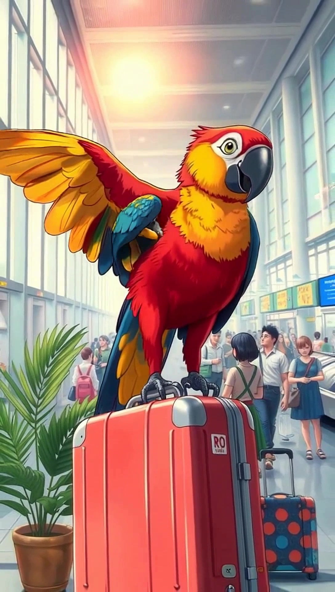 Macaw की पहली छुट्टियों का सफर!